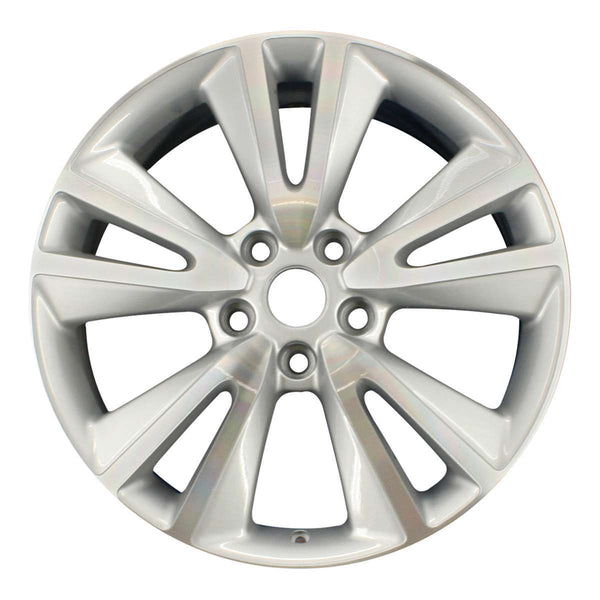 2011 dodge durango wheel 20 machined silver aluminum 5 lug w2393ms 1