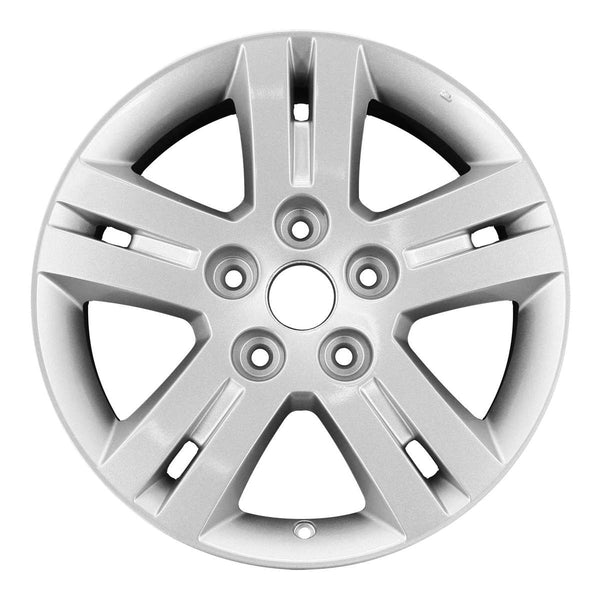 2011 dodge grand wheel 17 silver aluminum 5 lug w2398s 1