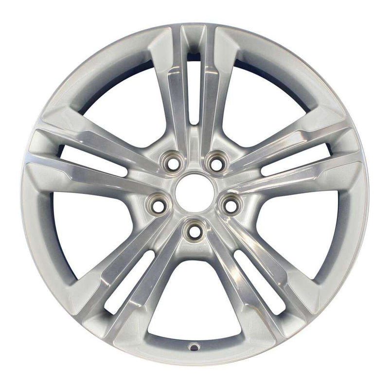 2011 dodge charger wheel 19 polished silver aluminum 5 lug w2410ps 1