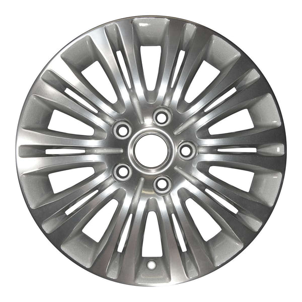 2015 chrysler town wheel 17 polished silver aluminum 5 lug w2490ps 5