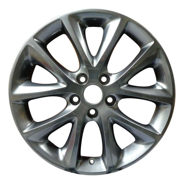 2015 dodge durango wheel 20 hyper aluminum 5 lug rw2496h 5