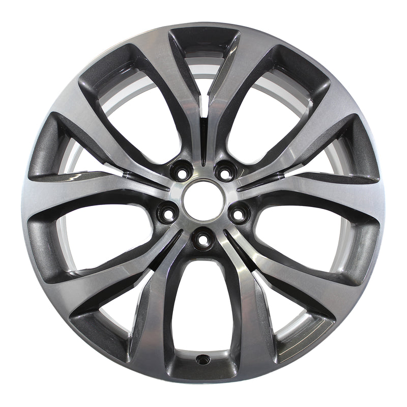 2015 chrysler 200 wheel 19 polished charcoal aluminum 5 lug rw2515pc 1