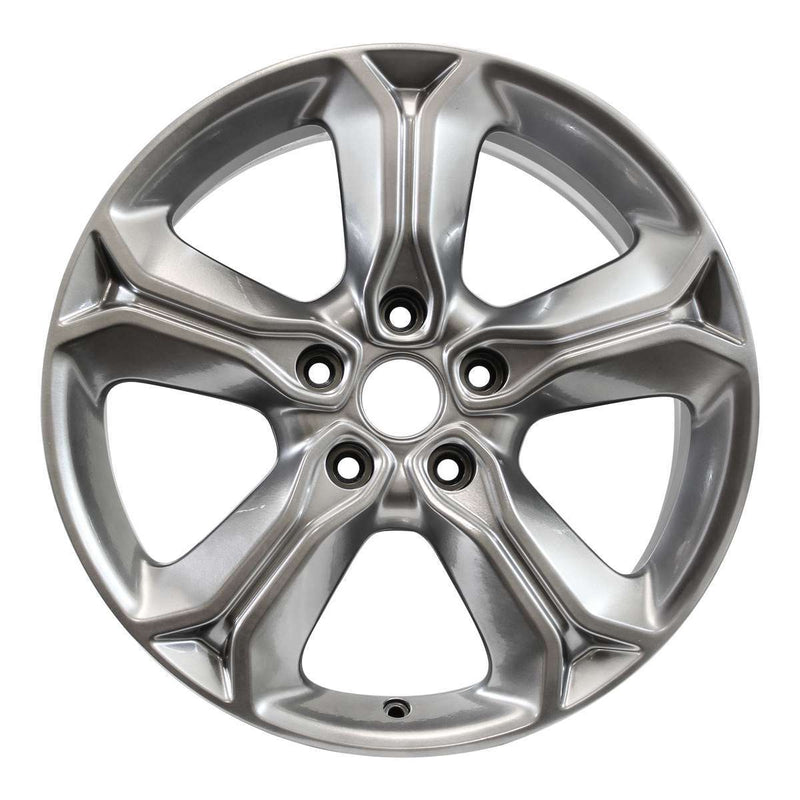 2015 dodge journey wheel 19 hyper aluminum 5 lug w2519h 2