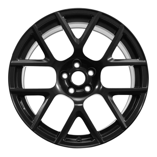 2015 dodge charger wheel 20 black aluminum 5 lug w2527b 3