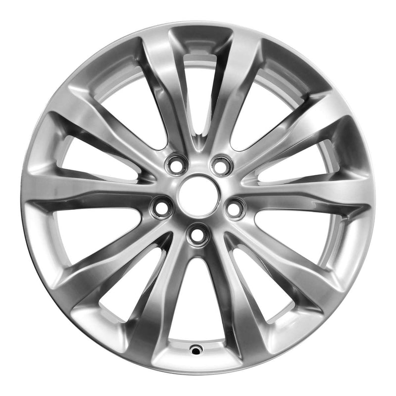 2019 chrysler 300 wheel 19 hyper aluminum 5 lug w2538h 6