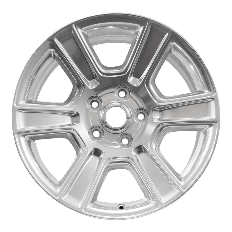 2017 dodge ram wheel 20 polished aluminum 5 lug w2561p 7