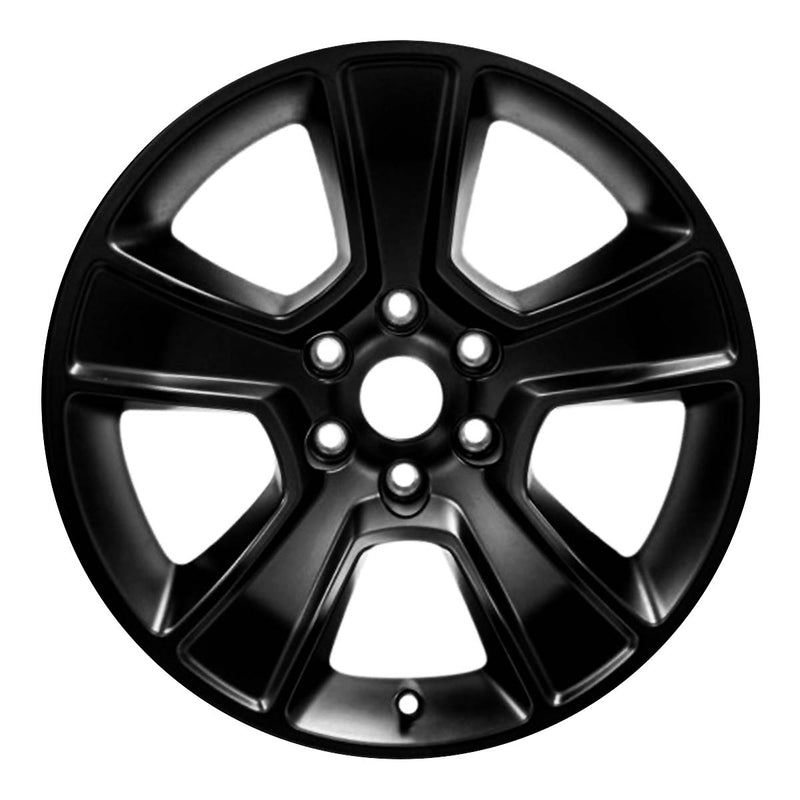 2020 dodge ram wheel 20 black aluminum 6 lug w2723b 1