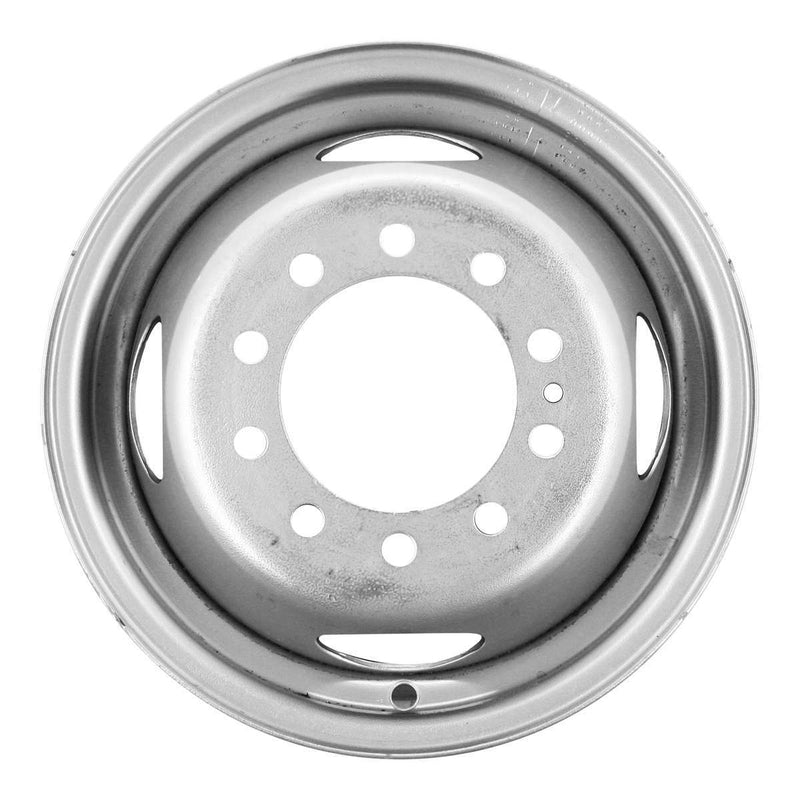 1993 ford f 450 wheel 16 silver steel 10 lug w3039s 7