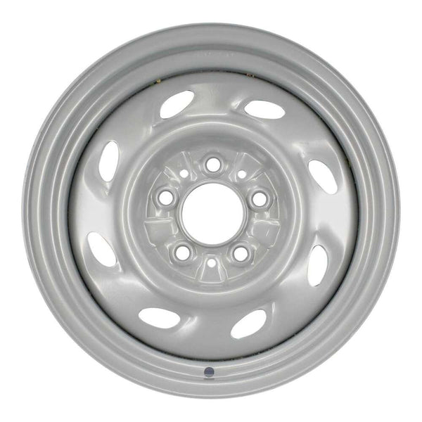 2000 ford ranger wheel 15 silver steel 5 lug w3070s 8