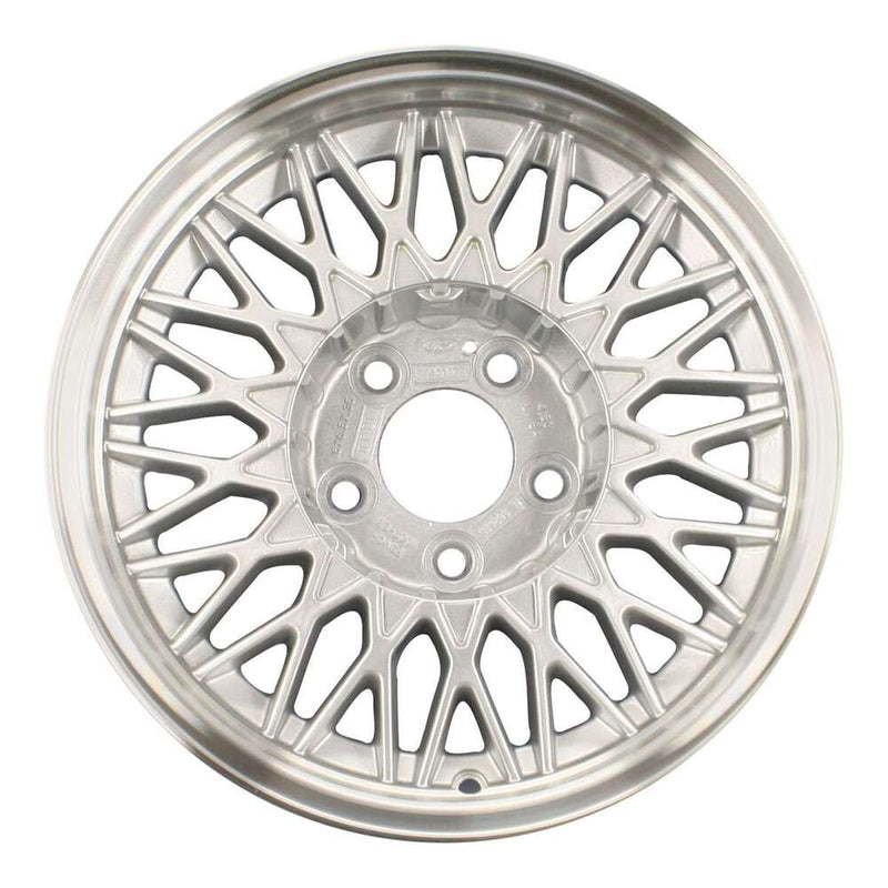 1995 lincoln town wheel 15 machined silver aluminum 5 lug w3125ms 14