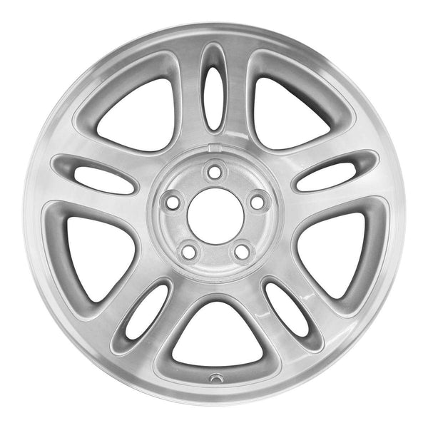 1997 ford mustang wheel 17 machined silver aluminum 5 lug w3174ms 2