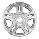 1996 ford mustang wheel 17 machined silver aluminum 5 lug rw3174ms 1