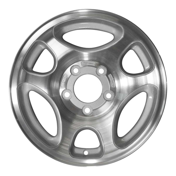 1997 ford f150 wheel 16 machined silver aluminum 5 lug w3192ms 1