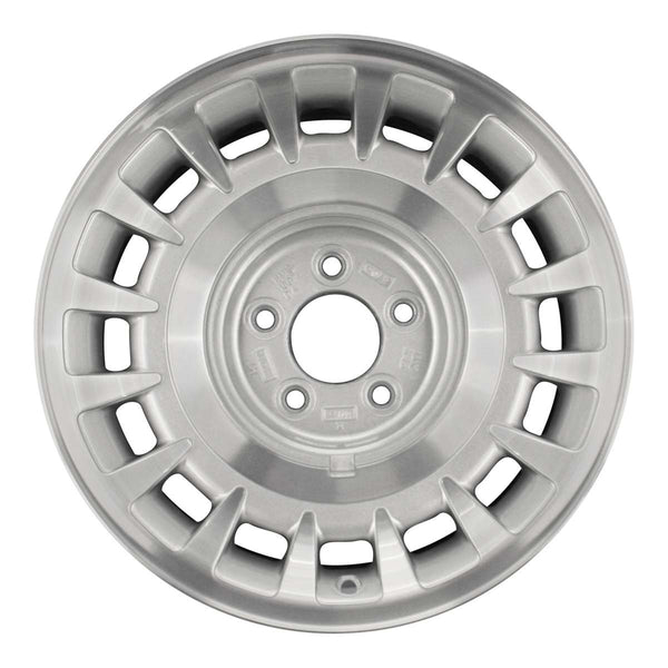 2000 lincoln town wheel 16 machined silver aluminum 5 lug w3271ms 3