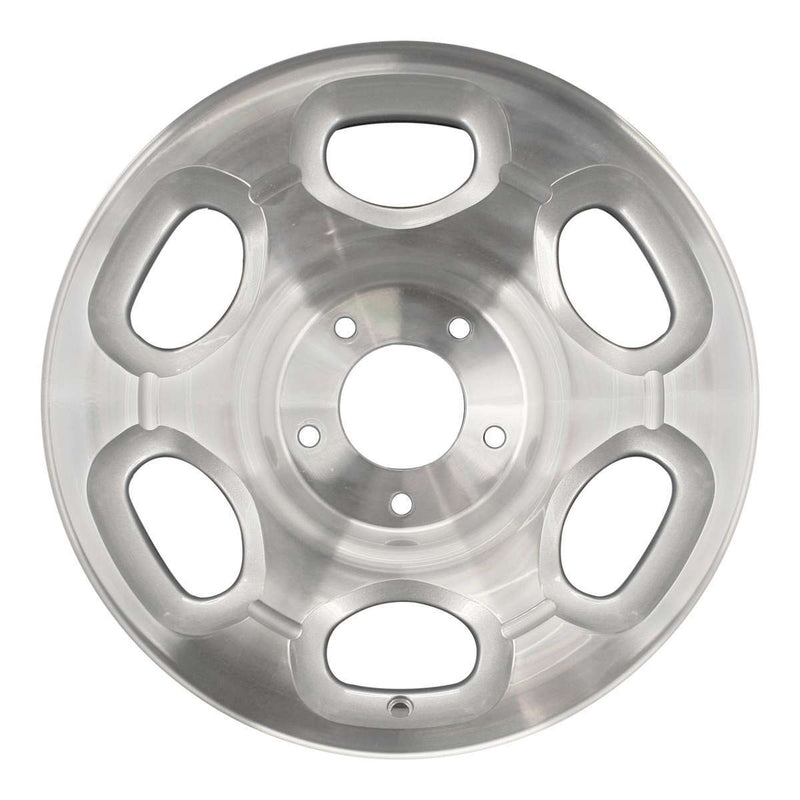 2001 lincoln navigator wheel 17 machined silver aluminum 5 lug w3280ms 4