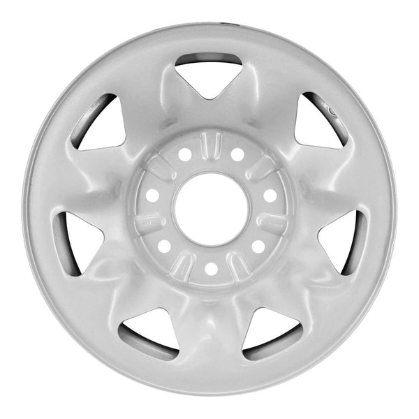 1997 ford f250 wheel 16 silver steel 7 lug w3284s 1