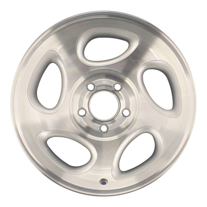 1998 mercury mountaineer wheel 16 machined silver aluminum 5 lug rw3293ms 1