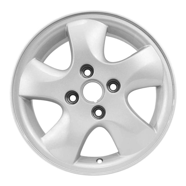 2001 mercury cougar wheel 15 silver aluminum 4 lug w3301s 3