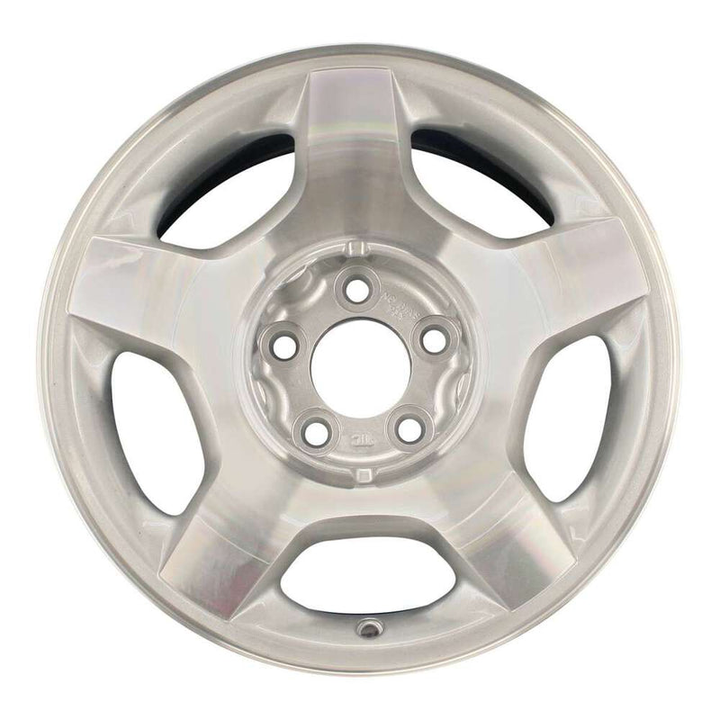 2001 ford explorer wheel 16 machined silver aluminum 5 lug w3319ms 3