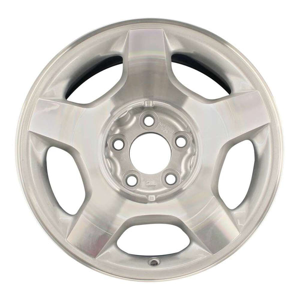 1999 ford explorer wheel 16 machined silver aluminum 5 lug w3319ms 1