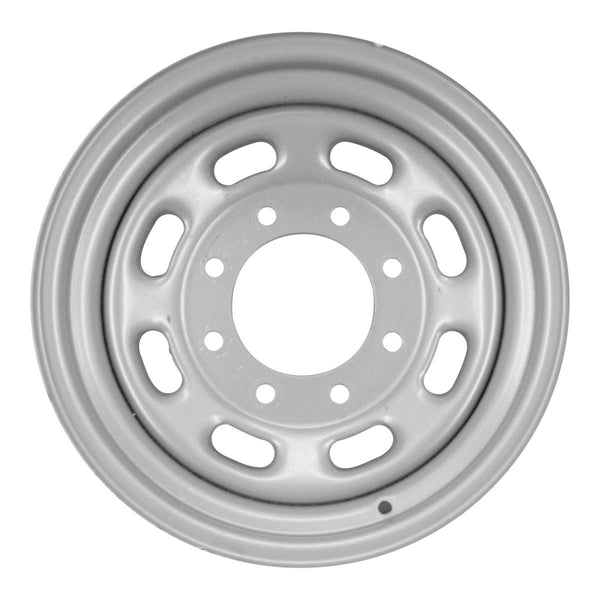 2000 ford f350 wheel 16 silver steel 8 lug w3340s 11