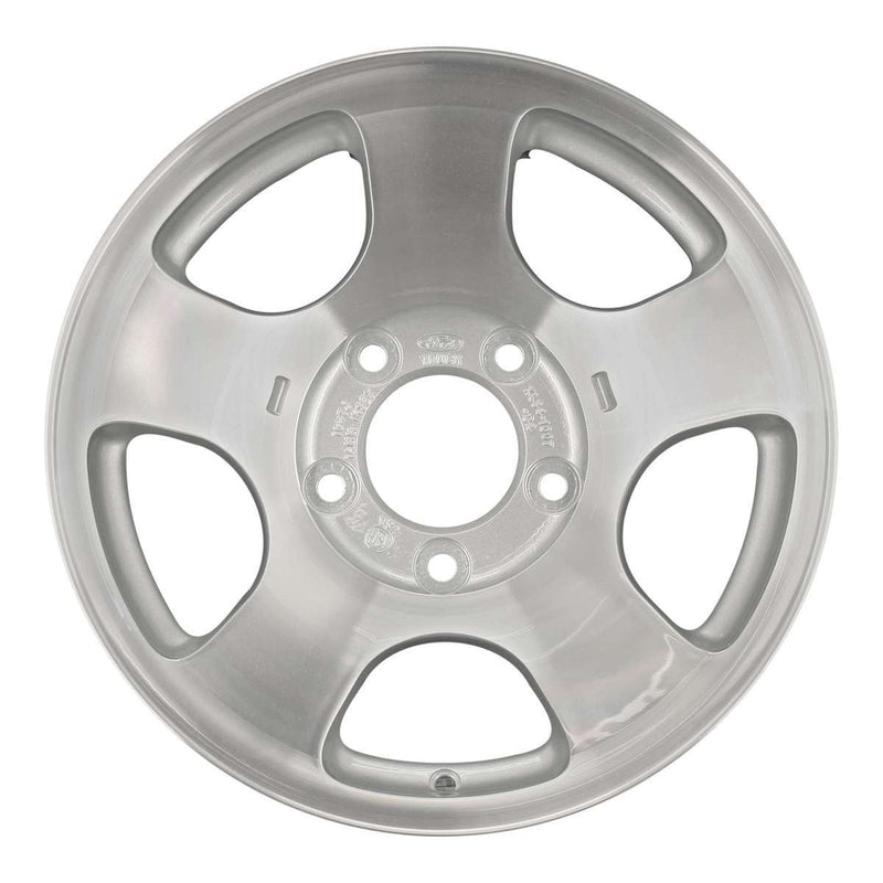 1999 ford f150 wheel 16 machined silver aluminum 5 lug w3347ms 3