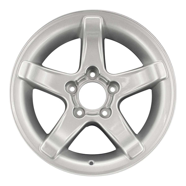 2000 ford f150 wheel 18 silver aluminum 5 lug w3348s 2