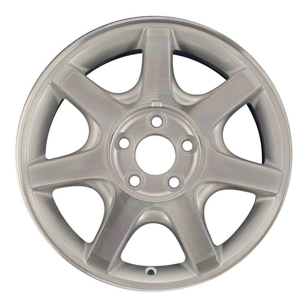 2001 mercury sable wheel 16 machined silver aluminum 5 lug w3360ms 5