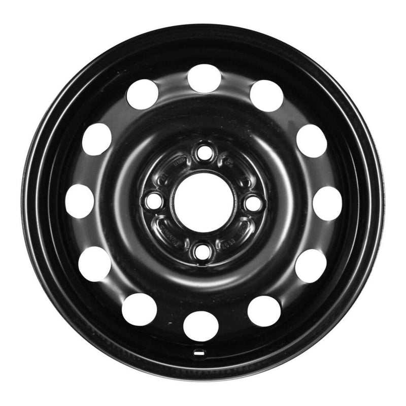 2001 ford focus wheel 14 black steel 4 lug rw3365b 2