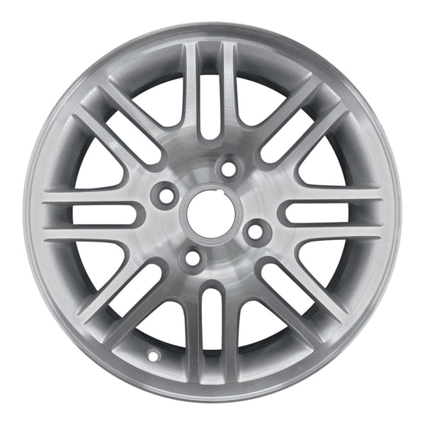 2002 ford focus wheel 15 machined silver aluminum 4 lug w3367ms 6