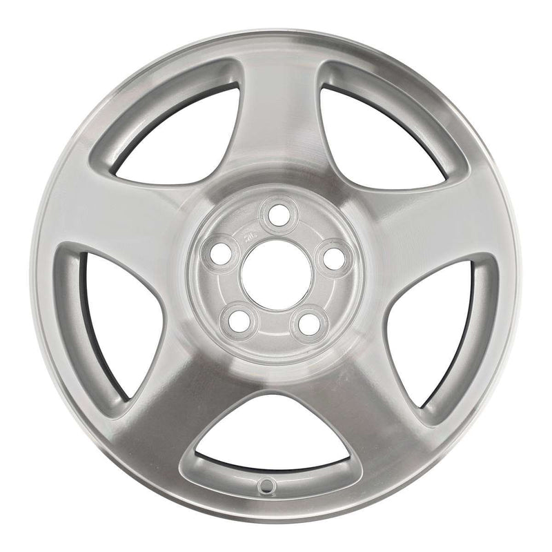 2001 lincoln ls wheel 16 machined silver aluminum 5 lug w3369ms 2