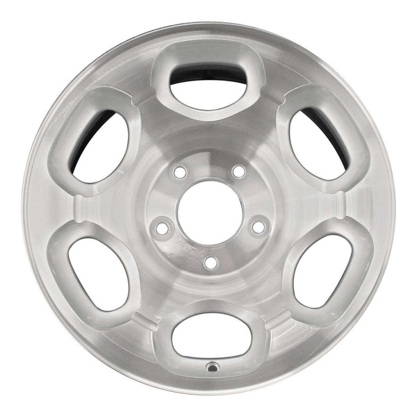 2002 lincoln navigator wheel 17 machined silver aluminum 5 lug w3389ms 3