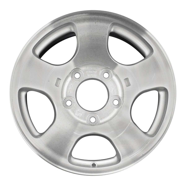 2000 ford f150 wheel 16 machined silver aluminum 5 lug w3400ms 1