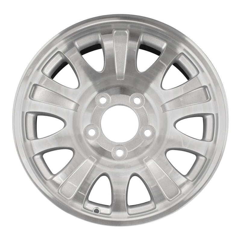 2000 ford expedition wheel 17 machined silver aluminum 5 lug w3412ms 6