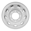 2004 ford f250 wheel 16 silver steel 8 lug w3421s 12