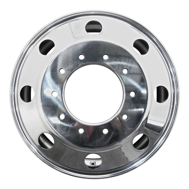 2002 ford f 450 wheel 19 5 polished aluminum 8 lug w3423p 3