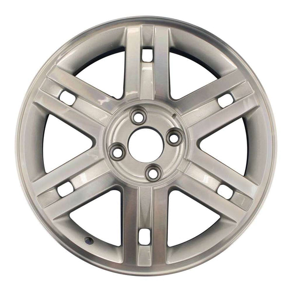 2002 mercury cougar wheel 17 machined silver aluminum 4 lug w3433ms 2