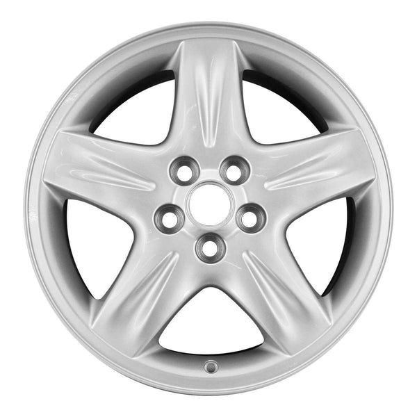 1999 lincoln ls wheel 17 silver aluminum 5 lug w3445s 1