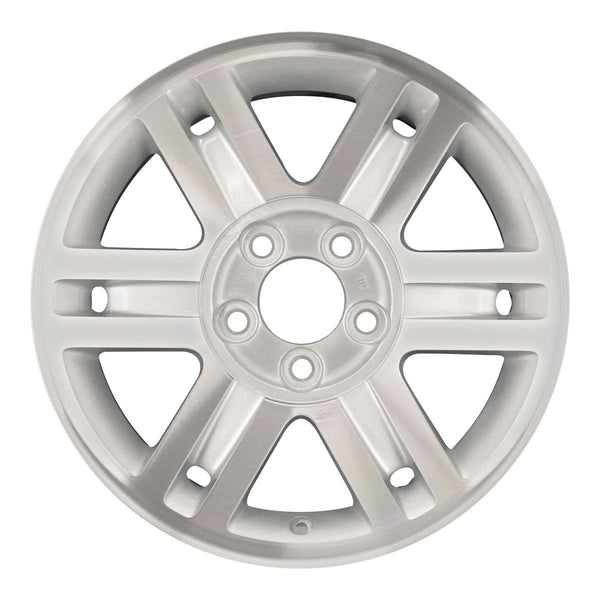 2003 mercury mountaineer wheel 16 machined silver aluminum 5 lug w3457ms 2