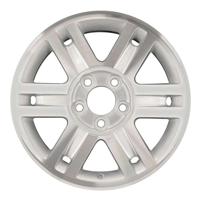 2003 mercury mountaineer wheel 16 machined silver aluminum 5 lug w3457ms 2