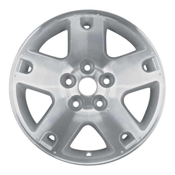 2002 ford escape wheel 16 machined silver aluminum 5 lug w3459ms 12