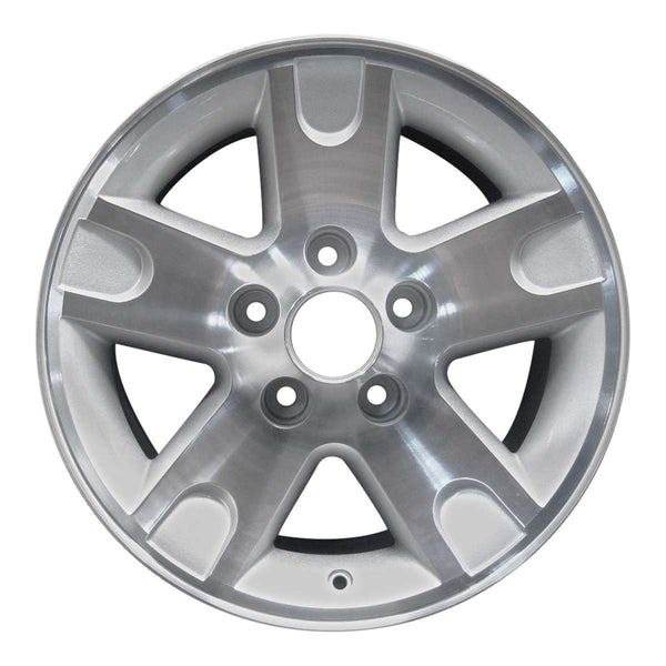 2004 ford f150 wheel 17 machined silver aluminum 5 lug w3466ms 3