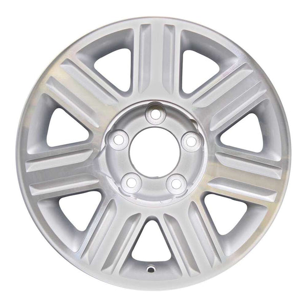 2002 lincoln navigator wheel 17 machined silver aluminum 5 lug w3473ms 2