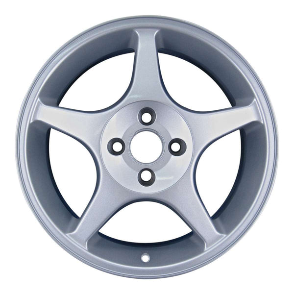 2004 ford focus wheel 17 silver aluminum 4 lug w3481s 3