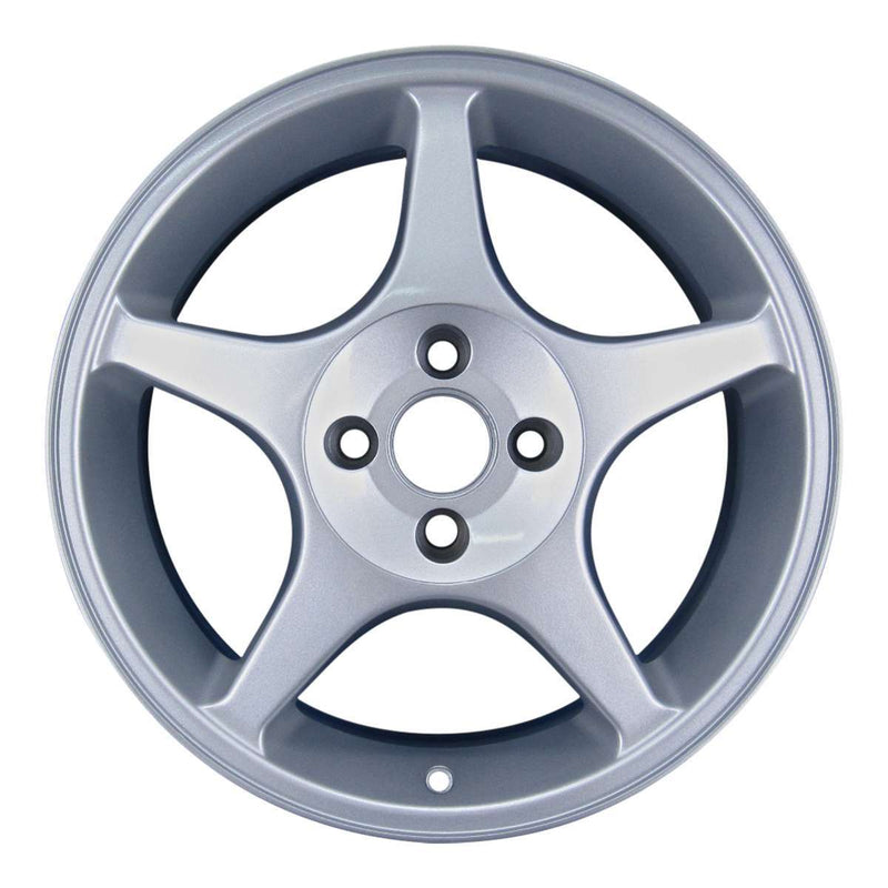 2002 ford focus wheel 17 silver aluminum 4 lug w3481s 1