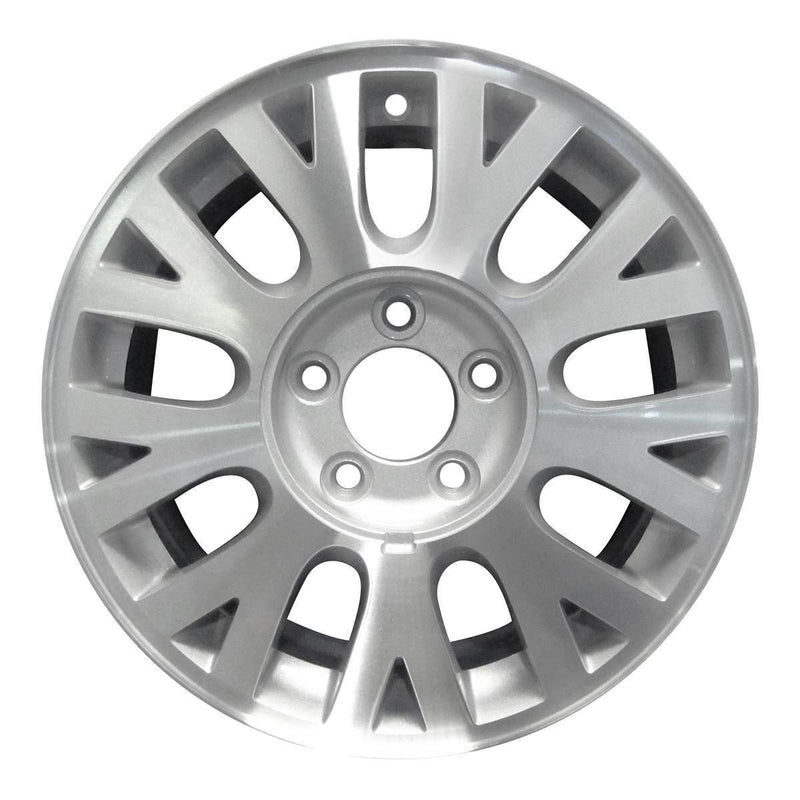 2004 ford crown wheel 16 machined silver aluminum 5 lug rw3497ms 7