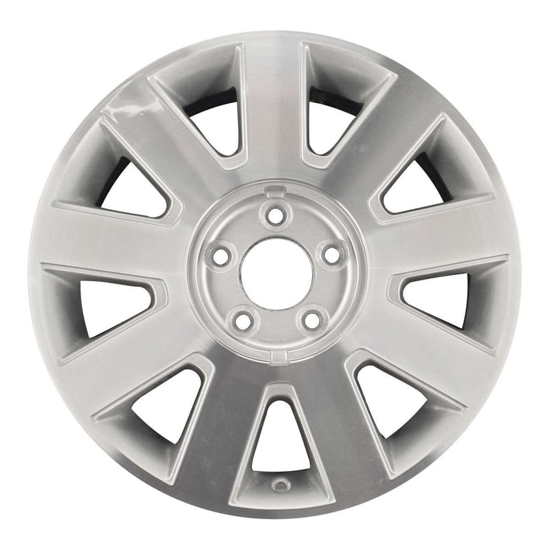 2009 lincoln town wheel 17 machined silver aluminum 5 lug w3501ms 8