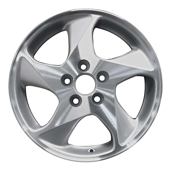 2004 ford taurus wheel 16 machined silver aluminum 5 lug w3505ms 2