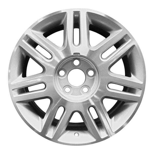 2003 lincoln ls wheel 17 machined silver aluminum 5 lug w3514ms 1