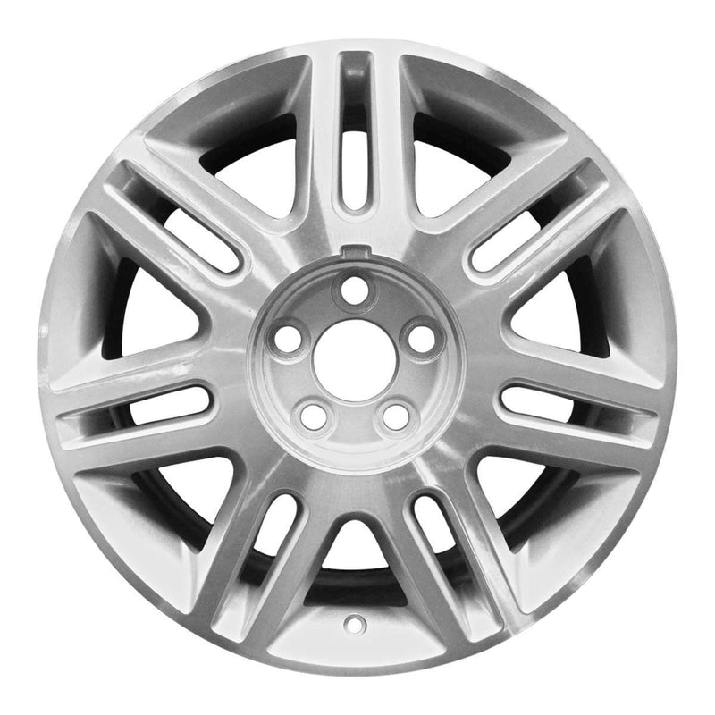 2003 lincoln ls wheel 17 machined silver aluminum 5 lug w3514ms 1